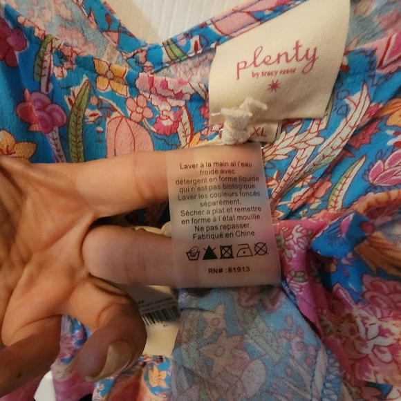 NEW Anthropologie | Plenty by Tracey Reese Pink Meadow Peplum Floral Tank - Picture 13 of 13